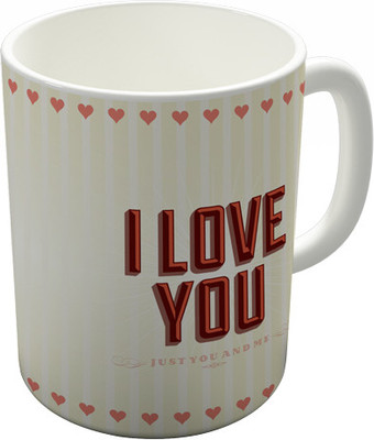 Shaildha V099 Ceramic Mug(350 ml), Multicolor