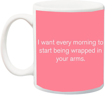 ME&YOU Valentine's Day,Anniversary Gift for Husband/Wife,Boyfriend/Girlfriend Ceramic Mug(325 ml), Multicolor
ME&YOU Valentine's Day,Anniversary Gift for Husband/Wife,Boyfriend/Girlfriend Ceramic Mug(325 ml), Multicolor