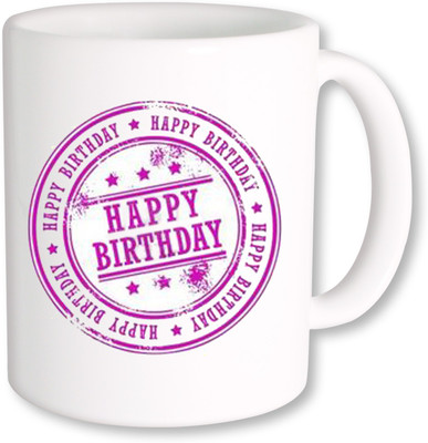 PhotogiftsIndia Happy Birthday Gifts 30 Ceramic Mug(325 ml), Multicolor
