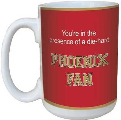 Tree-Free Greetings Greetings lm44432 Phoenix College Football Fan Ceramic with Full-Sized Handle, 15-Ounce Ceramic Mug(60 ml), Multicolor
Tree-Free Greetings Greetings lm44432 Phoenix College Football Fan Ceramic with Full-Sized Handle, 15-Ounce Ceramic Mug(60 ml), Multicolor