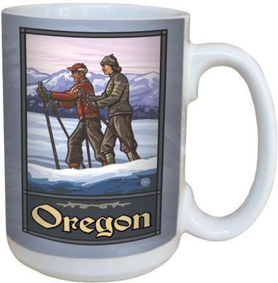 Tree-Free Greetings Greetings 79414 Oregon Nordic Skiers by Paul A. Lanquist Ceramic with Full-Sized Handle, 15-Ounce, Multicolored Ceramic Mug(60 ml), Multicolor
Tree-Free Greetings Greetings 79414 Oregon Nordic Skiers by Paul A. Lanquist Ceramic with Full-Sized Handle, 15-Ounce, Multicolored Ceramic Mug(60 ml), Multicolor