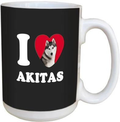 Tree Free Free Greetings LM45148 I Heart Akitas Ceramic with Full-Sized Handle, 15-Ounce Ceramic Mug(60 ml), Multicolor
Tree Free Free Greetings LM45148 I Heart Akitas Ceramic with Full-Sized Handle, 15-Ounce Ceramic Mug(60 ml), Multicolor