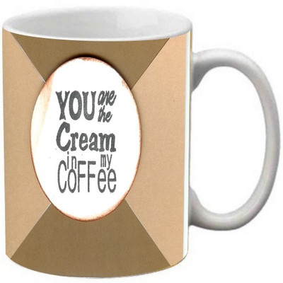 Maison N Mode You Are The Cream In My Coffee Coffee Ceramic Mug(330 ml), Multicolor
Maison N Mode You Are The Cream In My Coffee Coffee Ceramic Mug(330 ml), Multicolor