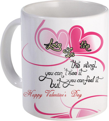 SKY TRENDS Love Gifts For Your Special Valentine For Girlfriend Boyfriend Wounderful Wife Husband Friend Anniversary Birthday Design056 Ceramic Mug(325 ml), White
SKY TRENDS Love Gifts For Your Special Valentine For Girlfriend Boyfriend Wounderful Wife Husband Friend Anniversary Birthday Design056 Ceramic Mug(325 ml), White