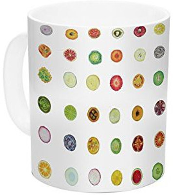 Kess InHouse InHouse Theresa Giolzetti Fruit Pattern Food Painting Ceramic Coffee, 11 oz, Multicolor Ceramic Mug(60 ml)
Kess InHouse InHouse Theresa Giolzetti Fruit Pattern Food Painting Ceramic Coffee, 11 oz, Multicolor Ceramic Mug(60 ml)