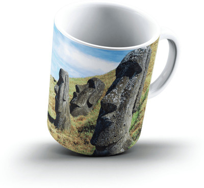 Ucard Moai Statues Rano Raraku Easter Island Chile2494 Bone China, Ceramic, Porcelain Mug(325 ml), Multicolor
Ucard Moai Statues Rano Raraku Easter Island Chile2494 Bone China, Ceramic, Porcelain Mug(325 ml), Multicolor