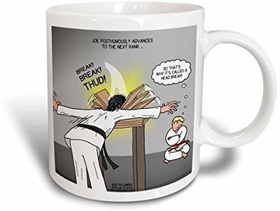 3dRose Karate Head Break Or Joe Posthumous Advances To The Next Rank Ceramic, 15 oz, White Ceramic Mug(60 ml), Multicolor
3dRose Karate Head Break Or Joe Posthumous Advances To The Next Rank Ceramic, 15 oz, White Ceramic Mug(60 ml), Multicolor