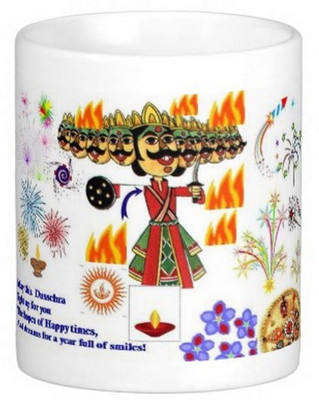 Exoctic Silver Happy Durga Puja Dushera Navratra 04 Ceramic Mug(300 ml), Multicolor
Exoctic Silver Happy Durga Puja Dushera Navratra 04 Ceramic Mug(300 ml), Multicolor