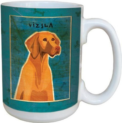 Tree-Free Greetings Greetings sg44024 Vizsla by John W. Golden Ceramic with Full-Sized Handle, 15-Ounce Ceramic Mug(60 ml), Multicolor
Tree-Free Greetings Greetings sg44024 Vizsla by John W. Golden Ceramic with Full-Sized Handle, 15-Ounce Ceramic Mug(60 ml), Multicolor