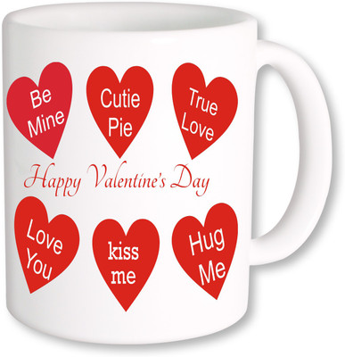 PhotogiftsIndia Happy Valentine Day 21 Ceramic Mug(325 ml)