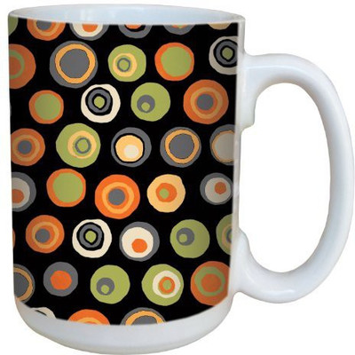 Tree-Free Greetings Greetings 79227 Hip Halloween Dots by Debbie Mumm Ceramic with Full-Sized Handle, 15-Ounce Ceramic Mug(60 ml), Multicolor
Tree-Free Greetings Greetings 79227 Hip Halloween Dots by Debbie Mumm Ceramic with Full-Sized Handle, 15-Ounce Ceramic Mug(60 ml), Multicolor