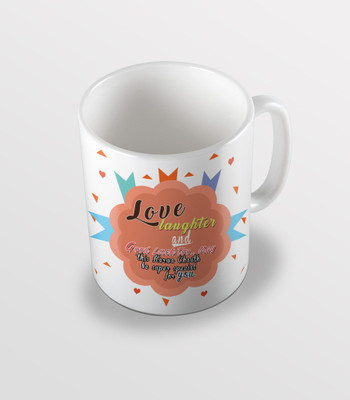SKY TRENDS Love Laughter And Good Luck Too..May This Karwa Chauth Be Super Special For You Gifts For Husband And Wife Coffee Ceramic Mug(325 ml), White
SKY TRENDS Love Laughter And Good Luck Too..May This Karwa Chauth Be Super Special For You Gifts For Husband And Wife Coffee Ceramic Mug(325 ml), White