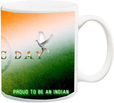 ME&YOU Republic Day;Proud to be an Indian printed Ceramic Mug(350 ml), Multicolor
ME&YOU Republic Day;Proud to be an Indian printed Ceramic Mug(350 ml), Multicolor