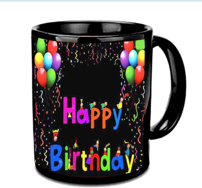 Raj Laxmi b'day dolls black Ceramic Mug(350 ml)