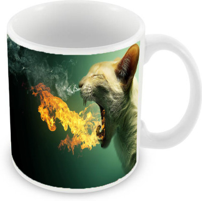 Sleep Nature's SN-MG-1000 Ceramic Mug(350 ml), Multicolor