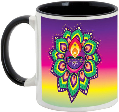 AllUPrints Gifts For Deepawali - Prosperous Happy Diwali Design 9 Ceramic Mug(325 ml), Black
AllUPrints Gifts For Deepawali - Prosperous Happy Diwali Design 9 Ceramic Mug(325 ml), Black