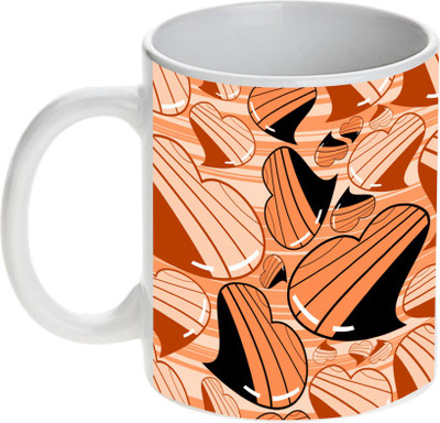Prithish Hearts Design 8 Ceramic Mug(330 ml), Multicolor
Prithish Hearts Design 8 Ceramic Mug(330 ml), Multicolor