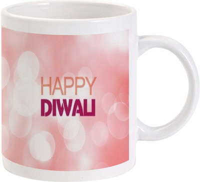 Lolprint 102 Diwali Ceramic Mug(325 ml)