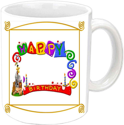 Raj Laxmi b'day frame white Ceramic Mug(350 ml)