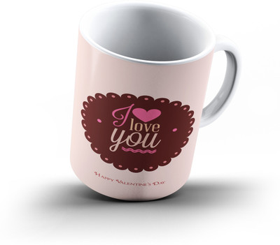 Ucard Valentines Day Love637 Bone China, Ceramic, Porcelain Mug(325 ml), Multicolor
Ucard Valentines Day Love637 Bone China, Ceramic, Porcelain Mug(325 ml), Multicolor