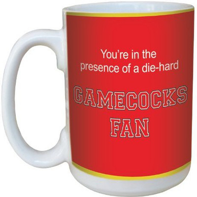 Tree-Free Greetings Greetings lm44747 Gamecocks College Basketball Ceramic with Full-Sized Handle, 15-Ounce Ceramic Mug(60 ml), Multicolor
Tree-Free Greetings Greetings lm44747 Gamecocks College Basketball Ceramic with Full-Sized Handle, 15-Ounce Ceramic Mug(60 ml), Multicolor