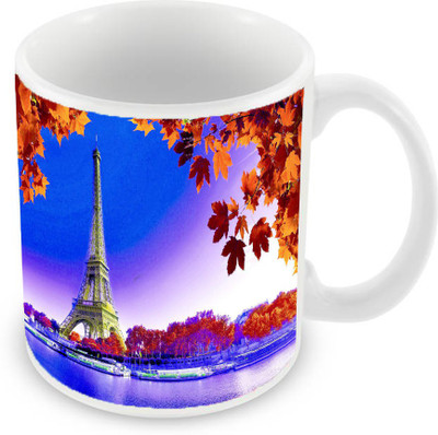 Sleep Nature's SN-MG-333 Ceramic Mug(350 ml), Blue