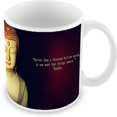 Sleep Nature's SN-MG-1583 Ceramic Mug(350 ml), Multicolor