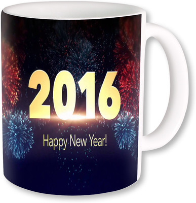 PhotogiftsIndia happy new year 081 Ceramic Mug(325 ml)