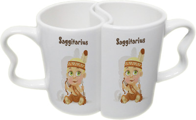 Ucard Saggitarius and Saggitarius Zodiac Sign Valentines Day Couple Bone China, Ceramic, Porcelain Mug(325 ml), Multicolor
Ucard Saggitarius and Saggitarius Zodiac Sign Valentines Day Couple Bone China, Ceramic, Porcelain Mug(325 ml), Multicolor