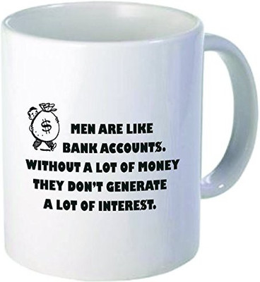 Rikki Knight LLC Knight Men Are Like Bank Accounts Quote Holiday Style 11 oz Ceramic Coffee Cup Ceramic Mug(60 ml), Multicolor
Rikki Knight LLC Knight Men Are Like Bank Accounts Quote Holiday Style 11 oz Ceramic Coffee Cup Ceramic Mug(60 ml), Multicolor