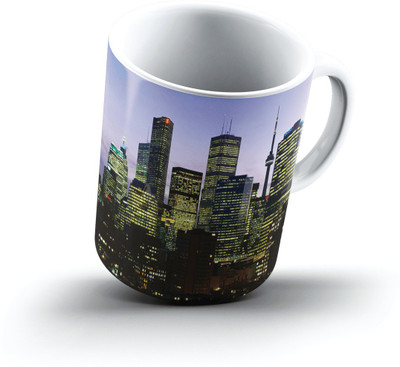 Ucard Night Falls Over Toronto Ontario2550 Bone China, Ceramic, Porcelain Mug(325 ml), Multicolor
Ucard Night Falls Over Toronto Ontario2550 Bone China, Ceramic, Porcelain Mug(325 ml), Multicolor