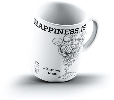 Ucard Happiness Is1310 Bone China, Ceramic, Porcelain Mug(325 ml), Multicolor
Ucard Happiness Is1310 Bone China, Ceramic, Porcelain Mug(325 ml), Multicolor