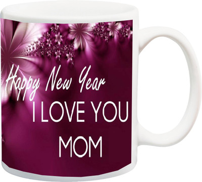 ME&YOU Gift for mum/maa/mother/mummy;Happy new year I love you mom printed Ceramic Mug(325 ml), Multicolor
ME&YOU Gift for mum/maa/mother/mummy;Happy new year I love you mom printed Ceramic Mug(325 ml), Multicolor