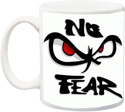 ME&YOU Special Quotes No Fear Fearless Eyes Printed Ceramic Mug(325 ml), Multicolor
ME&YOU Special Quotes No Fear Fearless Eyes Printed Ceramic Mug(325 ml), Multicolor