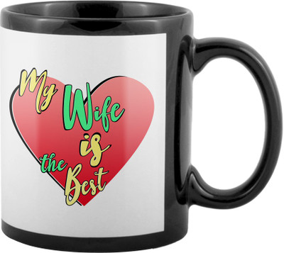 SKY TRENDS World's Best Gifts For Valentine Girlfriend Boyfriend Friend Husband Wife Anniversary & Birthday Design Code 077 Ceramic Mug(325 ml), Black
SKY TRENDS World's Best Gifts For Valentine Girlfriend Boyfriend Friend Husband Wife Anniversary & Birthday Design Code 077 Ceramic Mug(325 ml), Black