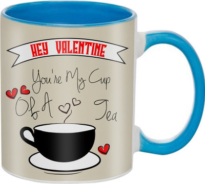 SKY TRENDS Great Romantic Love Best Gifts For Valentine Day For Girlfriend Boyfriend Fiance Wife Husband, Anniversary,Christmas, Design 042 Ceramic Mug(325 ml), Blue
SKY TRENDS Great Romantic Love Best Gifts For Valentine Day For Girlfriend Boyfriend Fiance Wife Husband, Anniversary,Christmas, Design 042 Ceramic Mug(325 ml), Blue