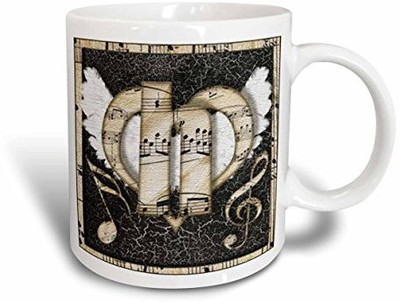3dRose Song Angel Initial Letter H Ceramic, 15 oz, White Ceramic Mug(60 ml), Multicolor
3dRose Song Angel Initial Letter H Ceramic, 15 oz, White Ceramic Mug(60 ml), Multicolor