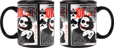 Posterboy Joker Trio Card Black (Officially Licensed) Ceramic Mug, Multicolor
Posterboy Joker Trio Card Black (Officially Licensed) Ceramic Mug, Multicolor