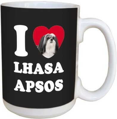 Tree Free Free Greetings LM45079 I Heart Lhasa Apsos Ceramic with Full-Sized Handle, 15-Ounce, White and Grey Ceramic Mug(60 ml), Multicolor
Tree Free Free Greetings LM45079 I Heart Lhasa Apsos Ceramic with Full-Sized Handle, 15-Ounce, White and Grey Ceramic Mug(60 ml), Multicolor