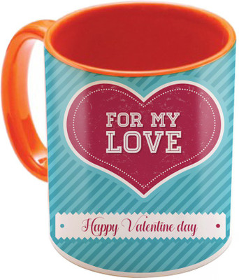 SKY TRENDS Valentine Gift for Girlfriend Love Printed I Love U Forever Perfect for Her Him Wife Fiance Anniversary And Birthday STGD039 Ceramic Mug(325 ml), Orange
SKY TRENDS Valentine Gift for Girlfriend Love Printed I Love U Forever Perfect for Her Him Wife Fiance Anniversary And Birthday STGD039 Ceramic Mug(325 ml), Orange
