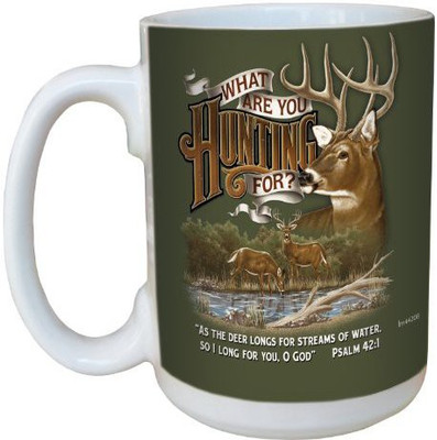 Tree-Free Greetings Greetings lm44208 Deer Hunter on Green: Psalm 42:1 Ceramic with Full-Sized Handle, 15-Ounce Ceramic Mug(60 ml), Multicolor
Tree-Free Greetings Greetings lm44208 Deer Hunter on Green: Psalm 42:1 Ceramic with Full-Sized Handle, 15-Ounce Ceramic Mug(60 ml), Multicolor