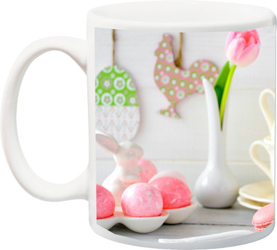 ME&YOU Gift for Husband/Wife/Boyfriend/Girlfriend/Couple On Valentine's Day Or Anniversary;Special Beautiful Hd Rose Pink Printed Ceramic Mug(325 ml), Multicolor 
ME&YOU Gift for Husband/Wife/Boyfriend/Girlfriend/Couple On Valentine's Day Or Anniversary;Special Beautiful Hd Rose Pink Printed Ceramic Mug(325 ml), Multicolor