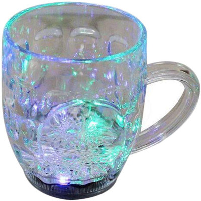 Genextonline Light Plastic Mug(350 ml), White