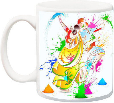 ME&YOU Gift for Holi;Happy holy color and happiness HD Printed Ceramic Mug(325 ml), Multicolor
ME&YOU Gift for Holi;Happy holy color and happiness HD Printed Ceramic Mug(325 ml), Multicolor