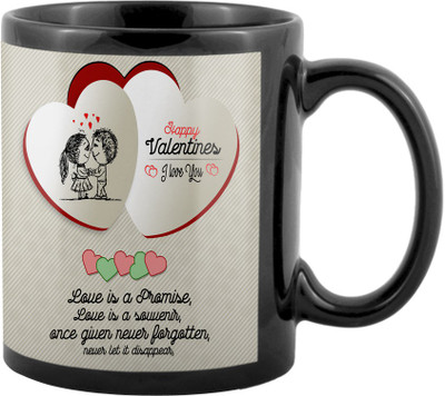 SKY TRENDS Valentine Gifts For Special Girlfriend,Boyfriend,Wife,Husband,design 203 Ceramic Mug(325 ml), Black
SKY TRENDS Valentine Gifts For Special Girlfriend,Boyfriend,Wife,Husband,design 203 Ceramic Mug(325 ml), Black