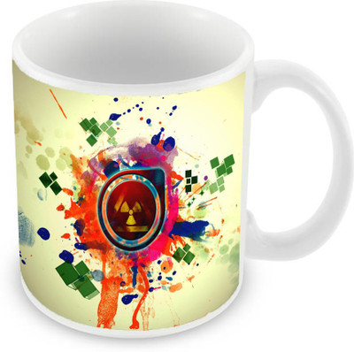Sleep Nature's SN-MG-1423 Ceramic Mug(350 ml), Multicolor