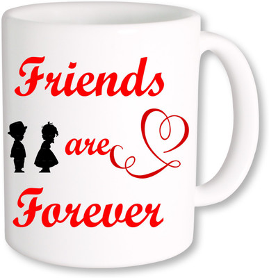 PhotogiftsIndia Happy Friendship Day 021 Ceramic Mug(350 ml), Multicolor