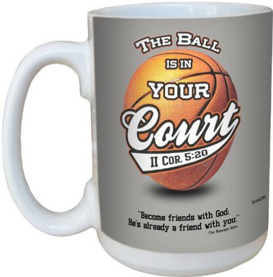 Tree-Free Greetings Greetings lm44210 In Your Court: 2 Corinthians 5:20 Ceramic with Full-Sized Handle, 15-Ounce Ceramic Mug(60 ml), Multicolor
Tree-Free Greetings Greetings lm44210 In Your Court: 2 Corinthians 5:20 Ceramic with Full-Sized Handle, 15-Ounce Ceramic Mug(60 ml), Multicolor