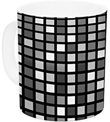 Kess InHouse InHouse Trebam Plocica Gray Grid Ceramic Coffee, 11 oz, Multicolor Ceramic Mug(60 ml)
Kess InHouse InHouse Trebam Plocica Gray Grid Ceramic Coffee, 11 oz, Multicolor Ceramic Mug(60 ml)