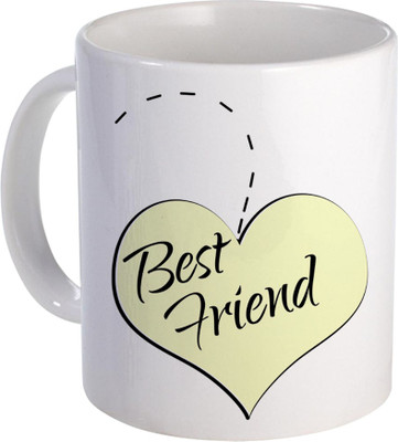 SKY TRENDS Best Friend In the World Wonderfuly Gift For Propose Day And Valentine Day Deign (98) Ceramic Mug(320 ml), White
SKY TRENDS Best Friend In the World Wonderfuly Gift For Propose Day And Valentine Day Deign (98) Ceramic Mug(320 ml), White
